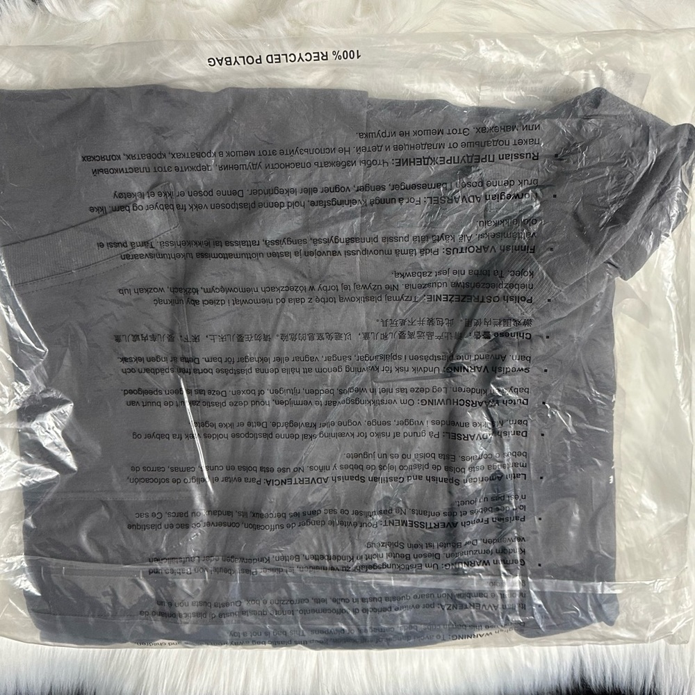 🆕Savage X Fenty Darknight Grey Short Robe - Size: XS/S - Picture 12 of 12